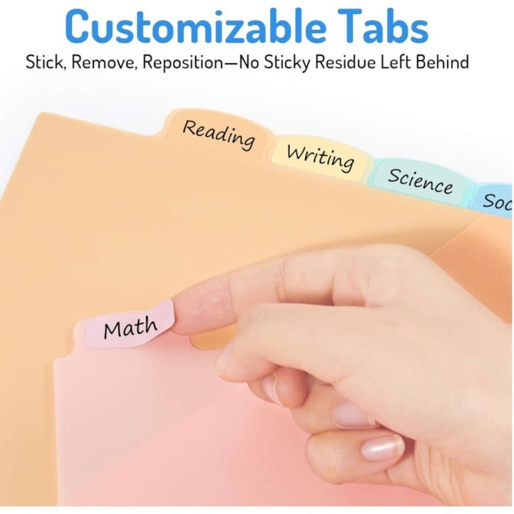 Clear Durable Binder Dividers  - Tab Divider A4 ulasan dan harga