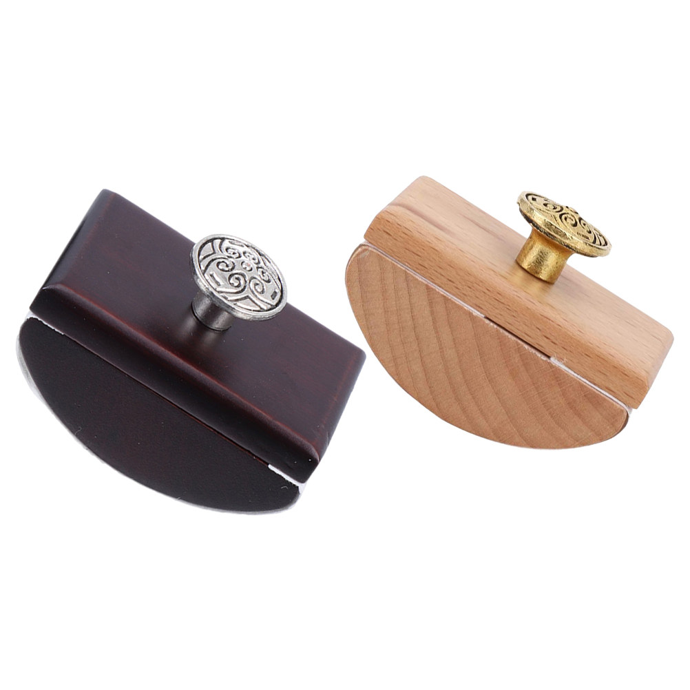 2Pcs Compact Wooden Rocker Blo - Ink Blotter Paper ulasan dan harga