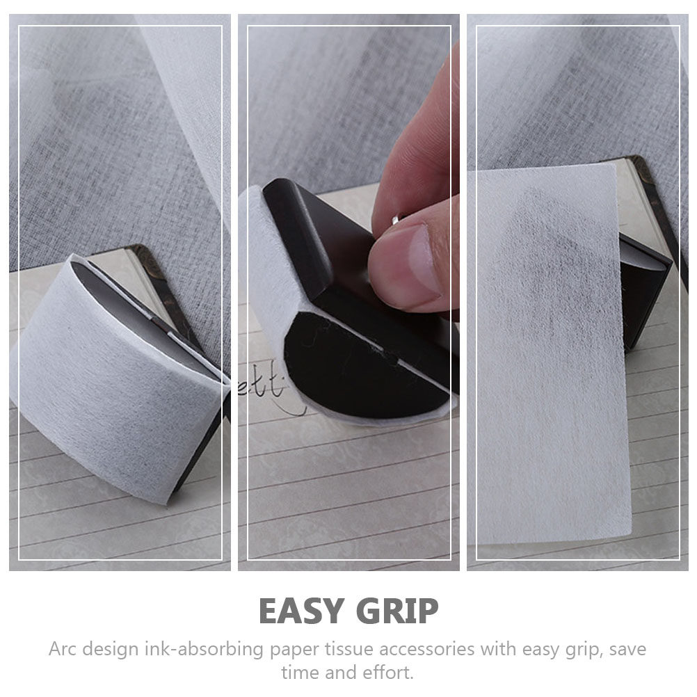 2Pcs Compact Wooden Rocker Blo - Ink Blotter Paper ulasan dan harga