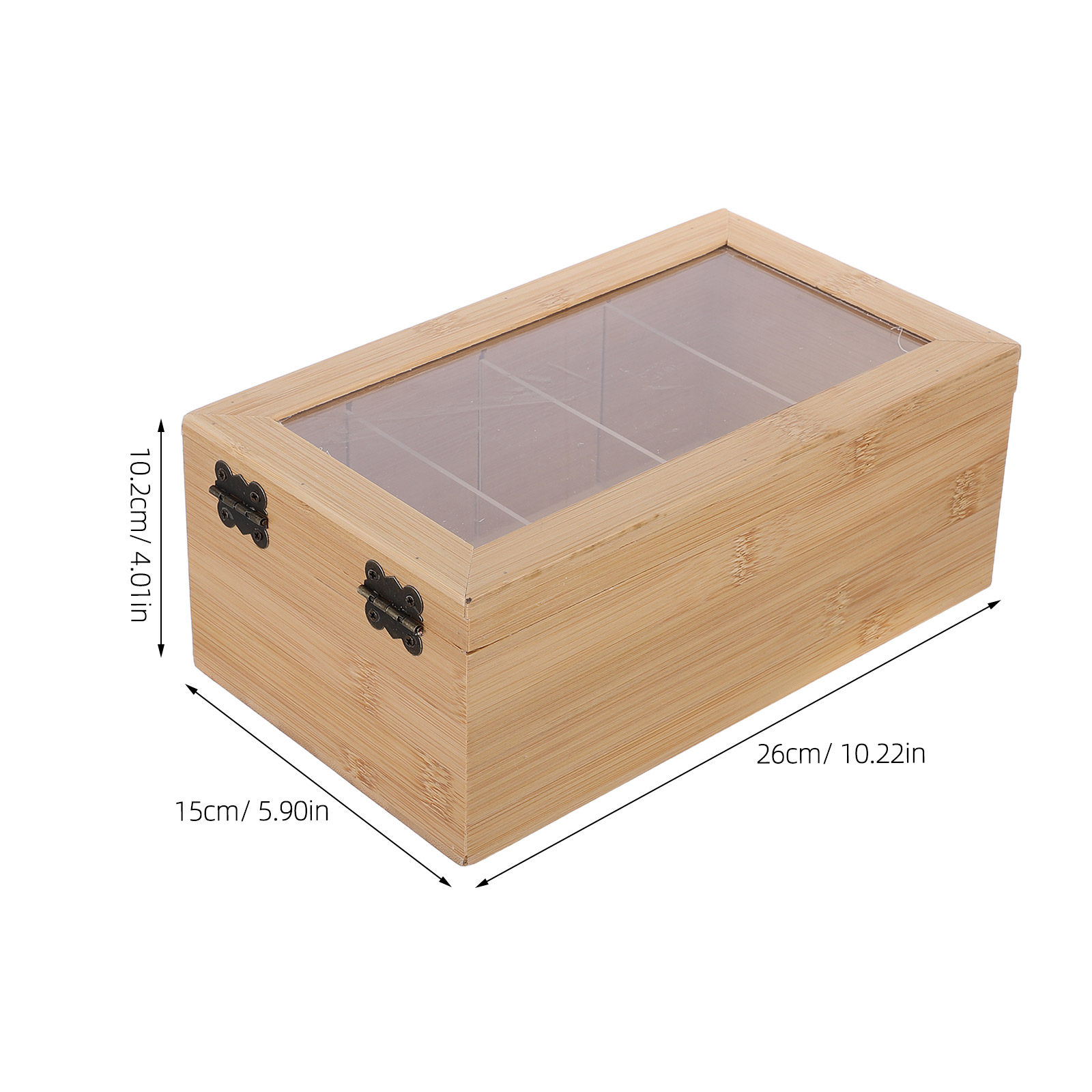 Bamboo Recipe Box Recipe Card  - Card Index Box ulasan dan harga
