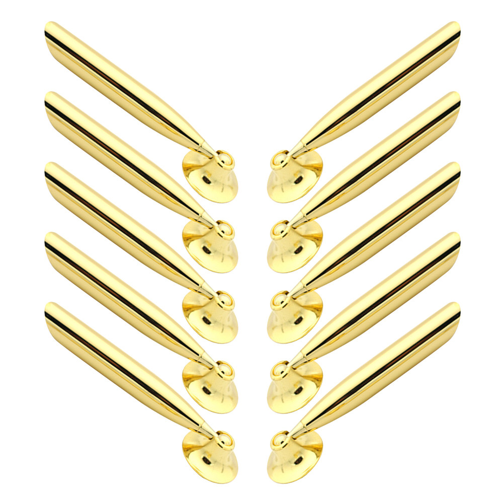 10Pcs Metal Pen Holder Desk St - Pen Rest Single ulasan dan harga