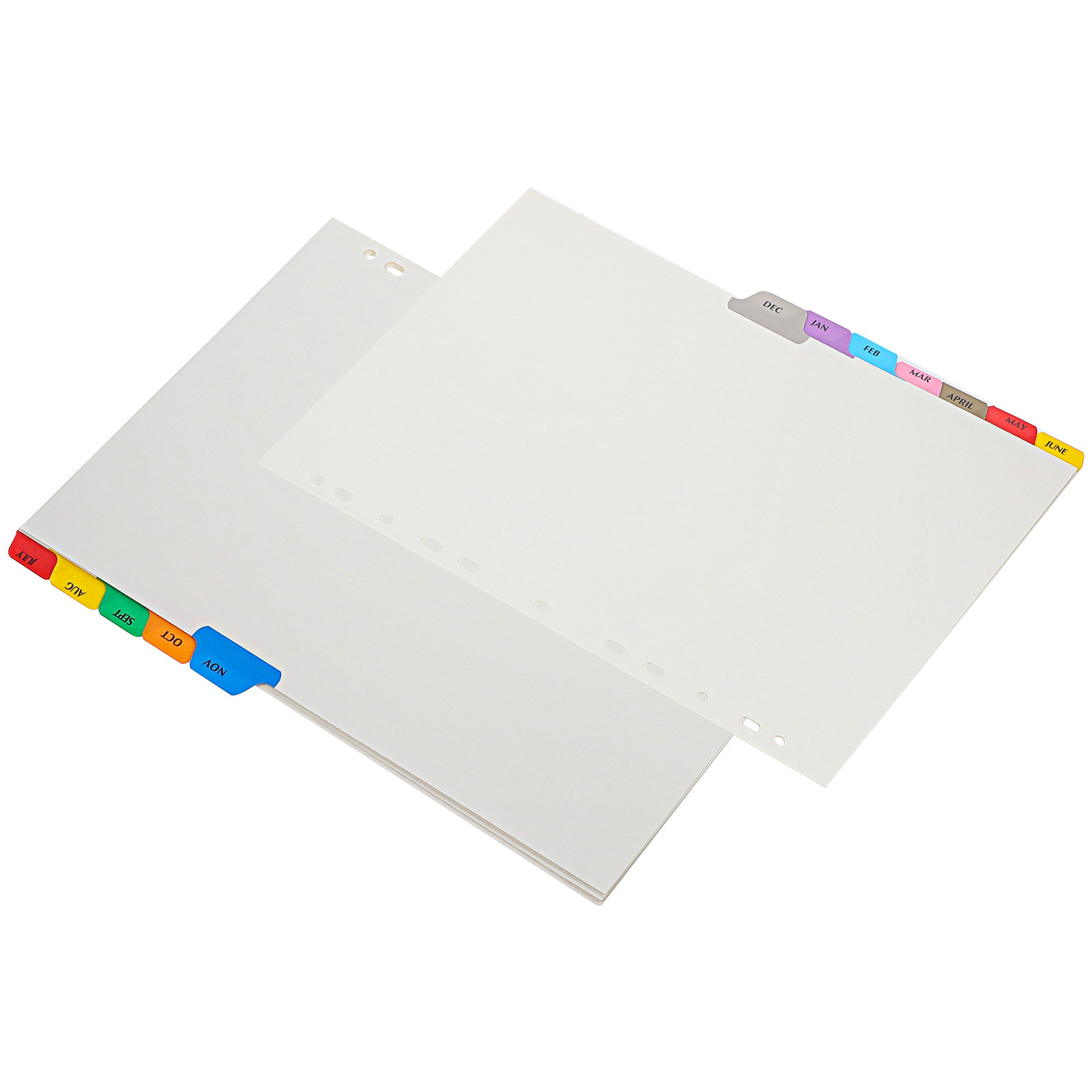 12Sheets Index Binder Dividers - Tab Divider A4 ulasan dan harga