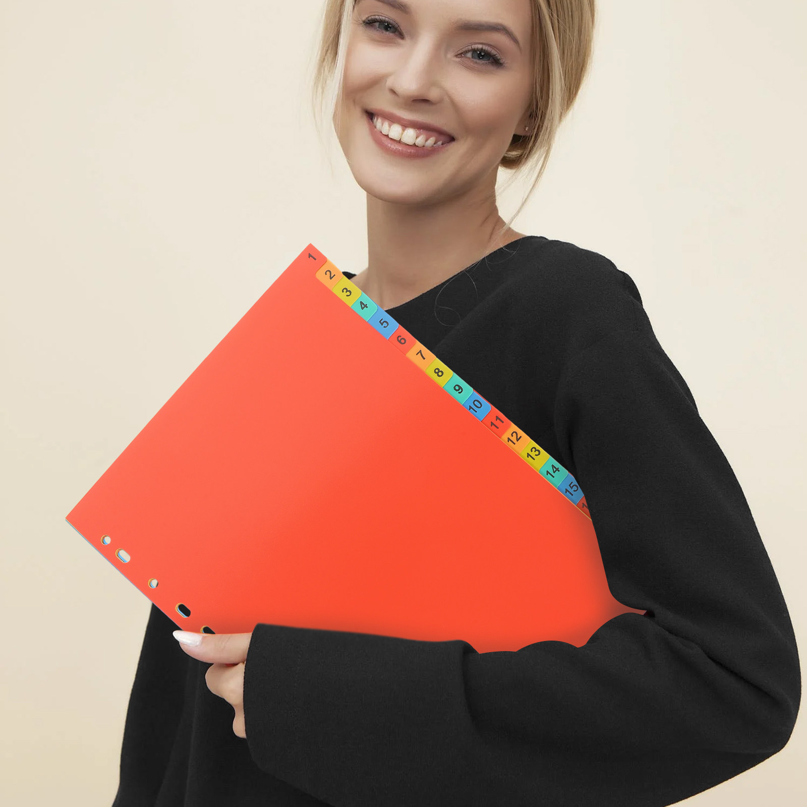 20 Sheets A4 Index Divider Pla - Tab Divider A4 ulasan dan harga