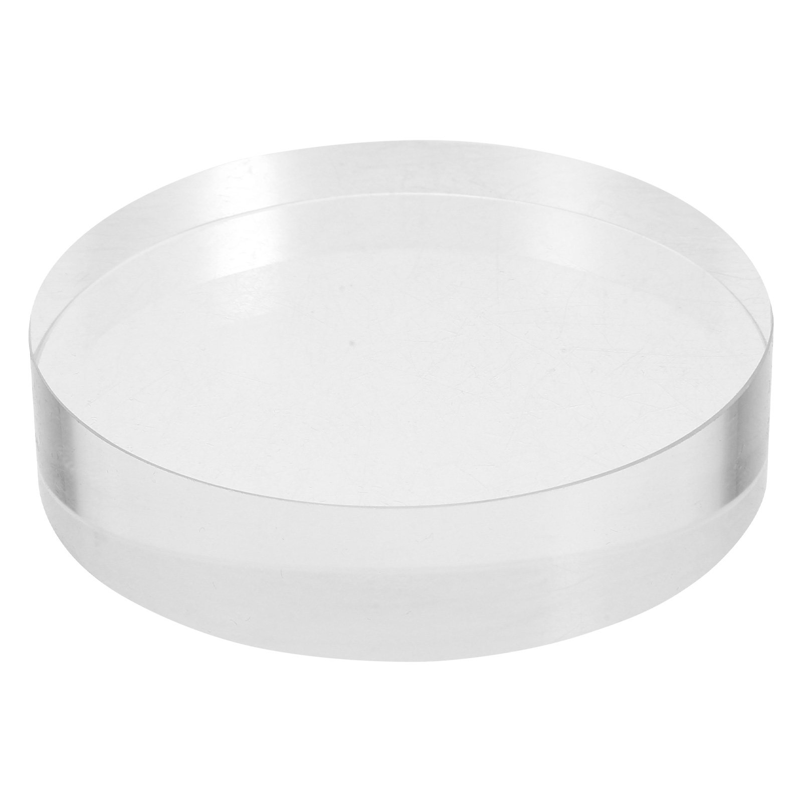 Transparent Clear Crystal Roun - Paper Weight Crystal ulasan dan harga