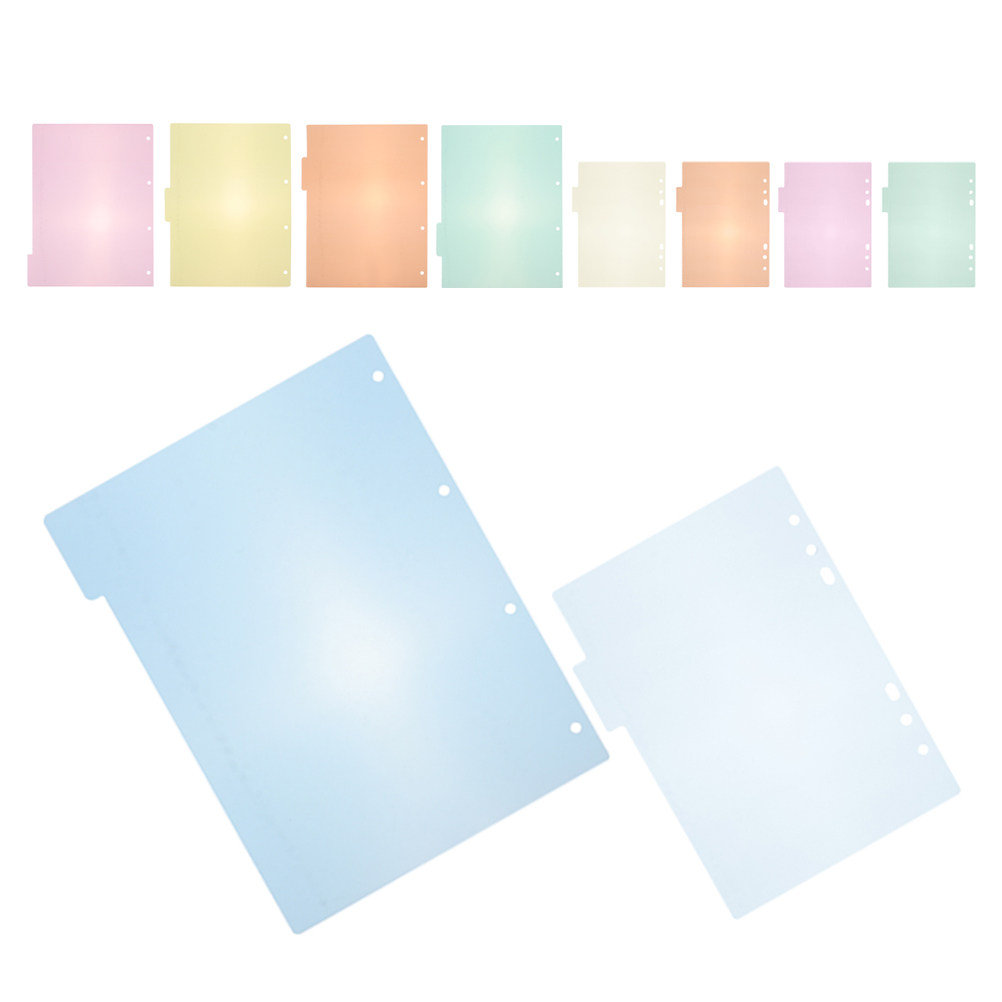 1Set Binder Dividers Plastic P - Tab Divider A4 ulasan dan harga