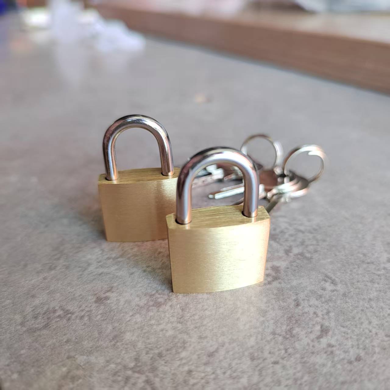 Brass Padlock with Keys, Small - Letter Opener Brass ulasan dan harga