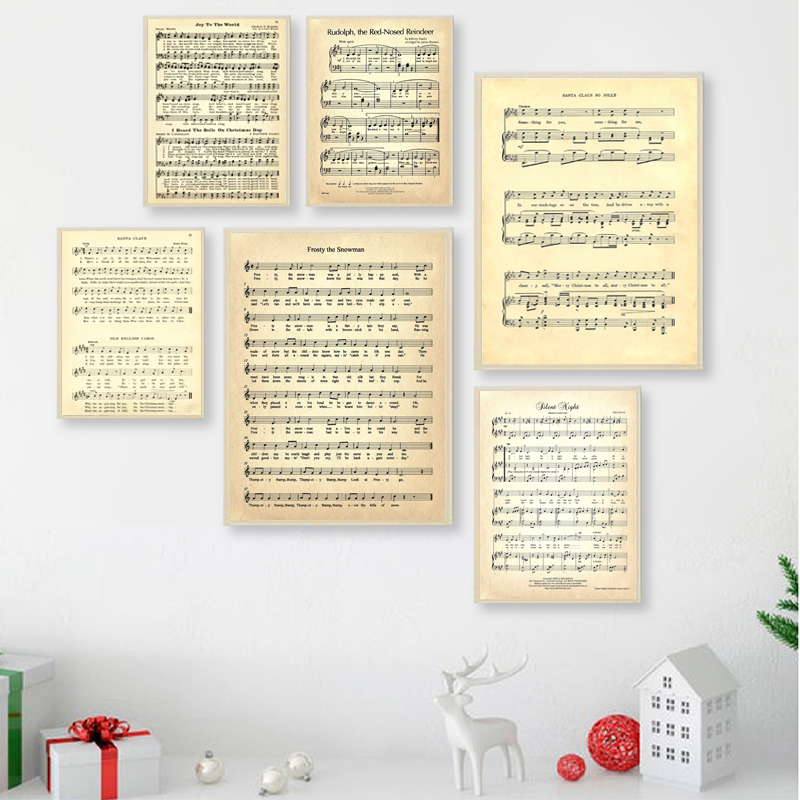 CHRISTMAS CAROLS Sheet Music P - Ink Blotter Paper ulasan dan harga